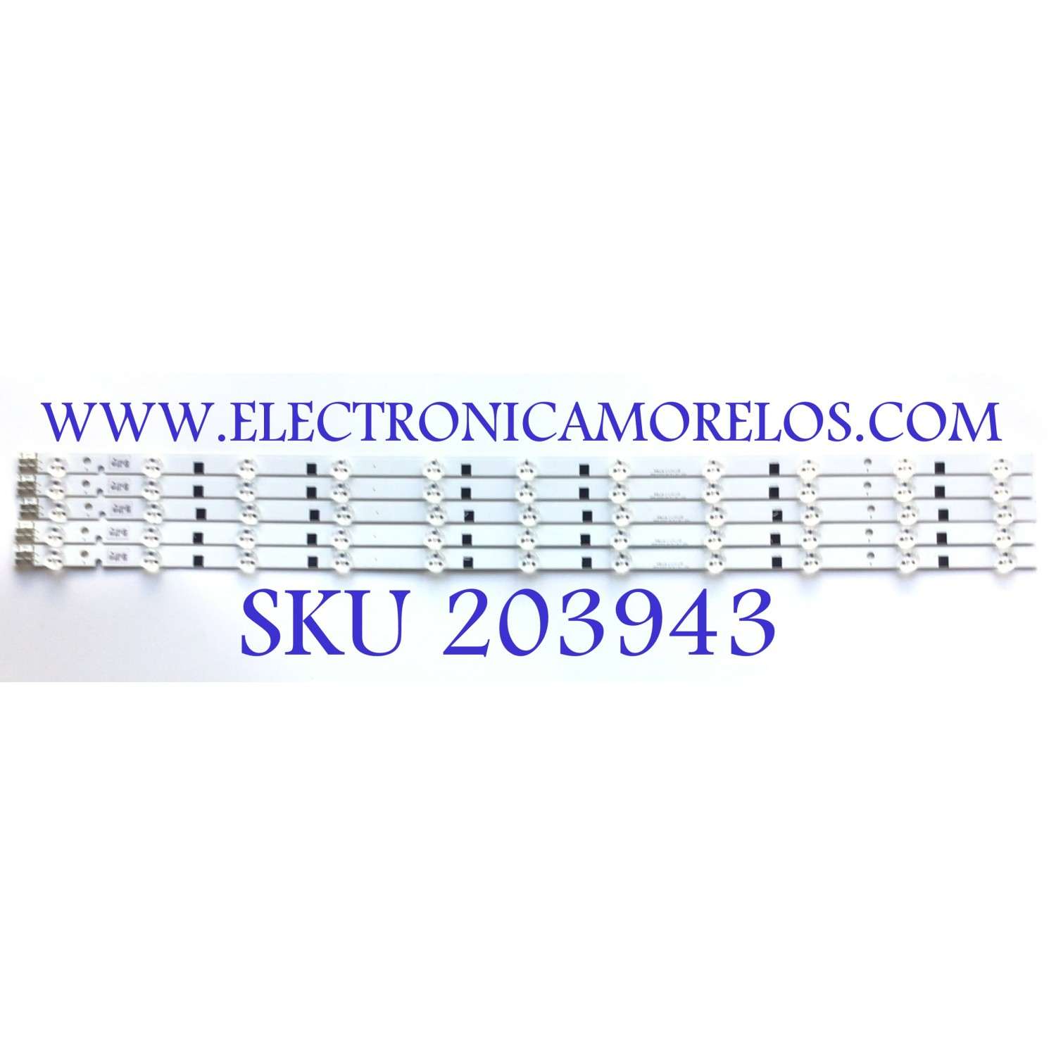 KIT DE LED'S PARA TV SAMSUNG (5 PIEZAS) / NUMERO DE PARTE 2012SVS37 / SAMSUNG 2012SVS37 3228 FHD 11 REV1.1 120423 / BN96-24191A / BN41-01908A / D1GE-370SC0-R0 / 37-3535LED-44EA / PANEL DE370BGA-C1 / MODELO UN37EH5000 / UN37EH5000FXZA AS01